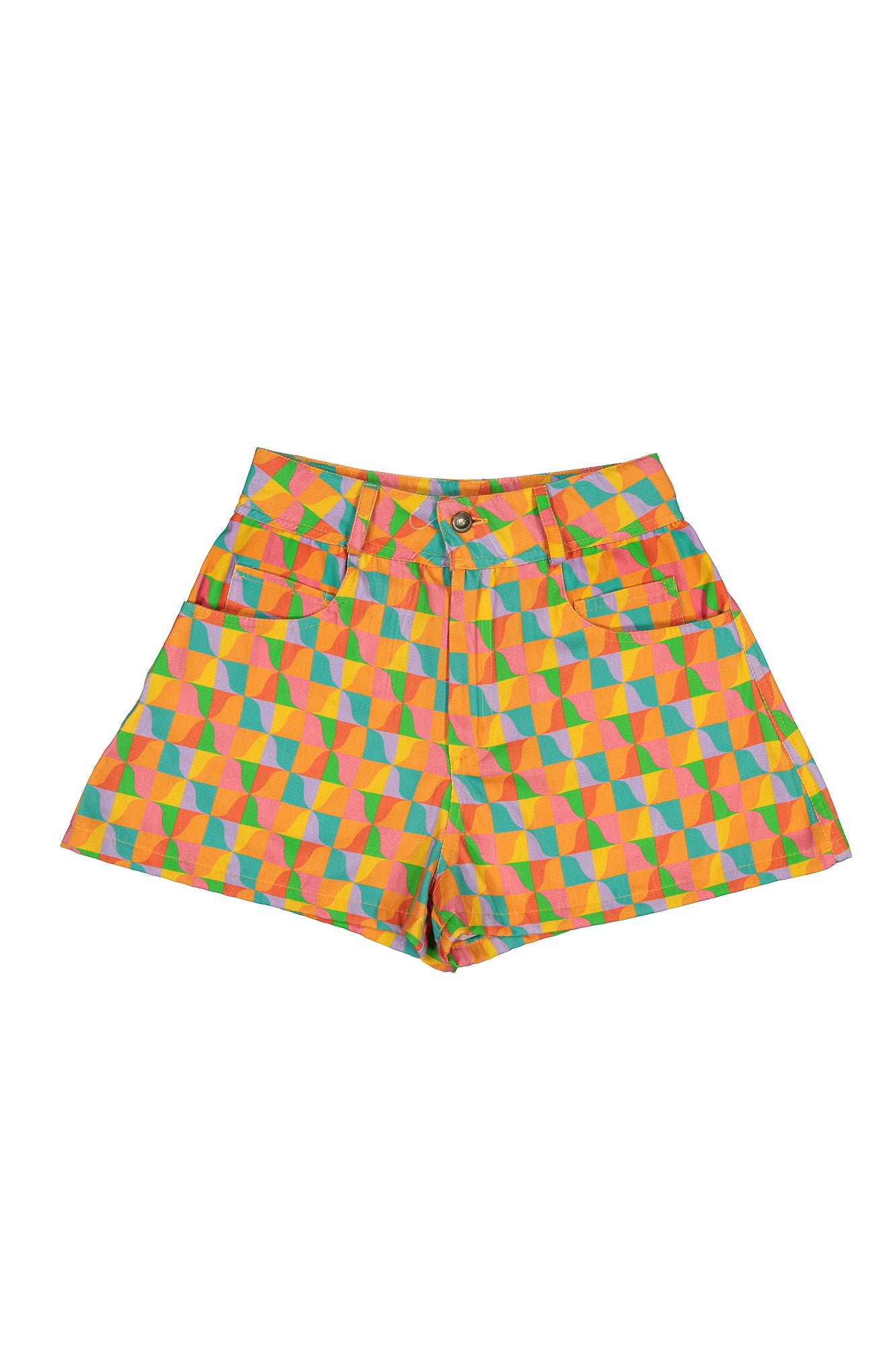 Shorts Multicolour Pattern