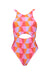 One Piece Comporta Pink Pattern