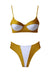 Bikini Izzet Amarelo e Branco