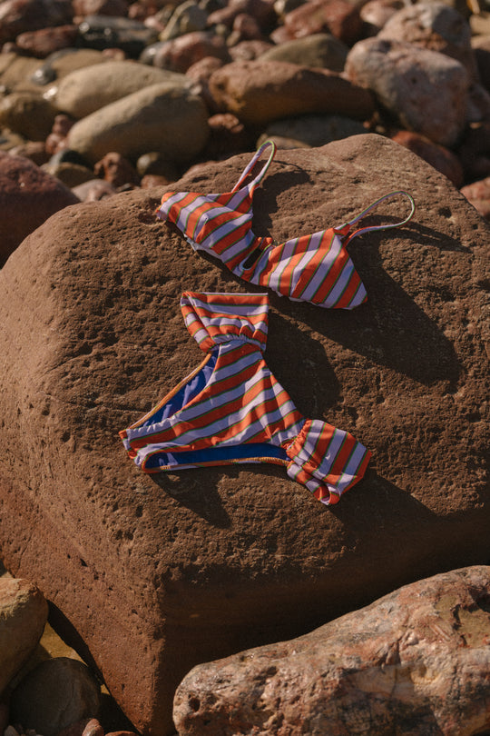Bikini Foz Rayas Naranja