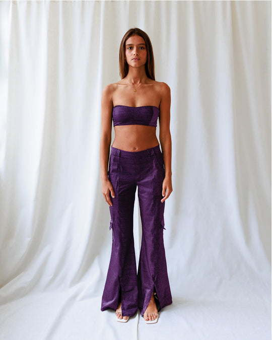 Top Brilhantes Roxo
