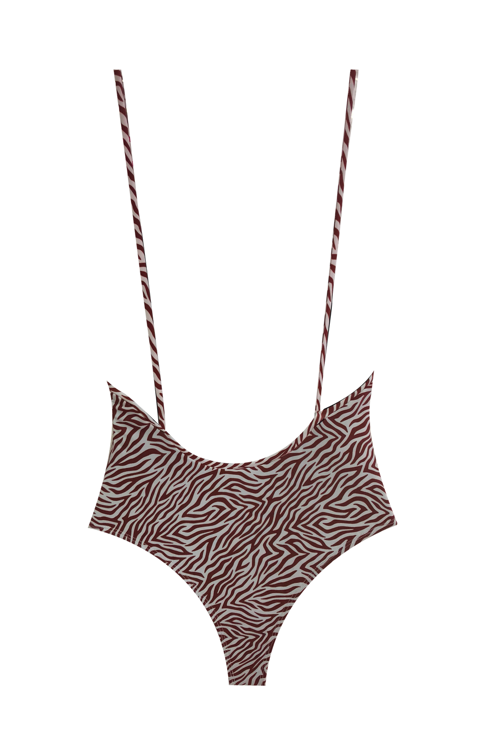 One Piece Molins Padrão Tigresa Bordeaux