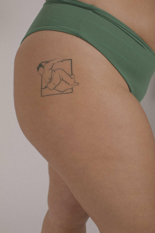 You're Beautiful Bottom Verde Seco